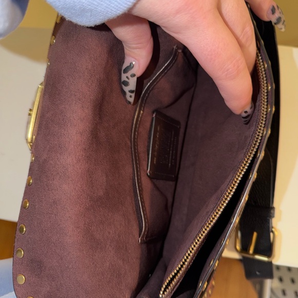 COACH Tabby 26 black and refined leather with gold rivits and hardware ! - Picture 13 of 16